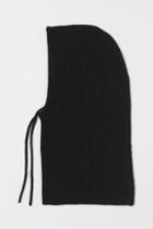 H & M - Knit Balaclava - Black