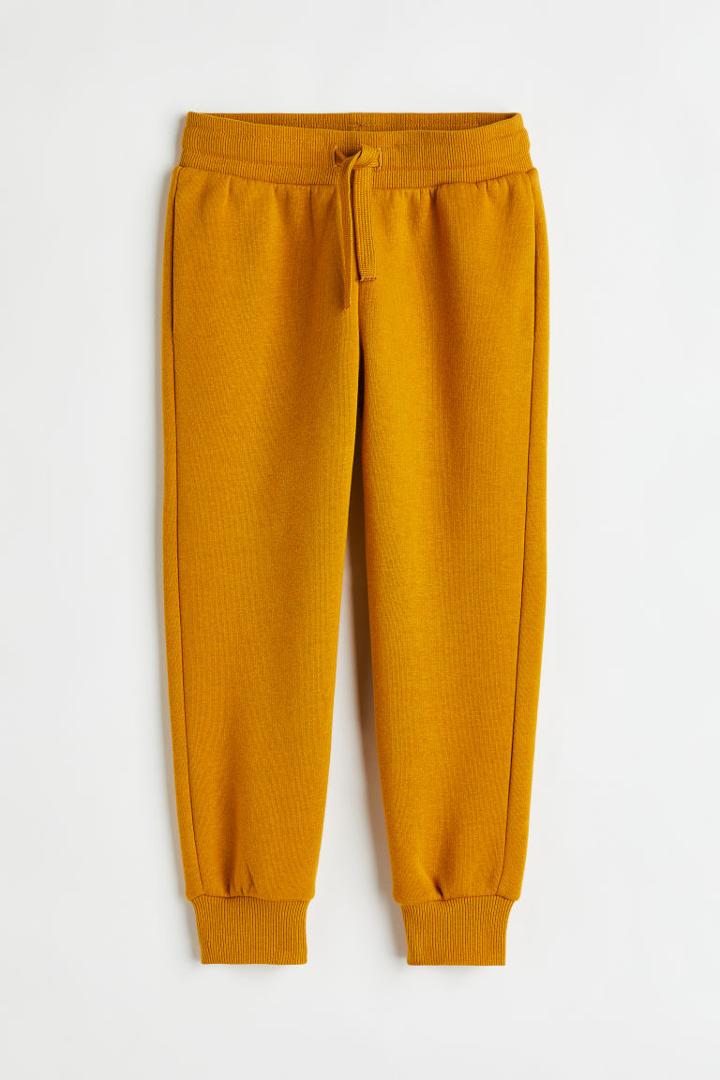 H & M - Extra-soft Joggers - Yellow