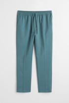 H & M - Slim Fit Joggers - Turquoise