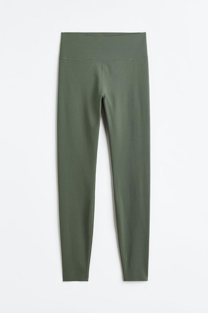 H & M - Shapemove&trade; Sports Leggings - Green
