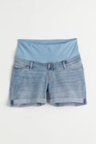 H & M - Mama Denim Shorts - Blue
