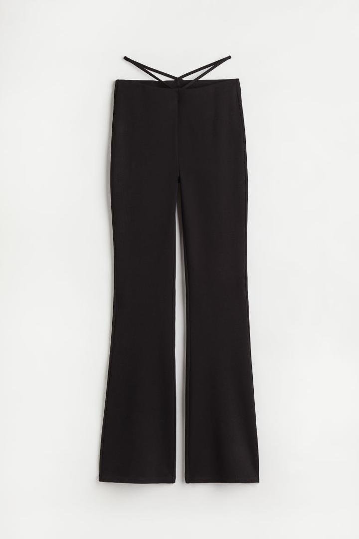 H & M - Jersey Jazz Pants - Black