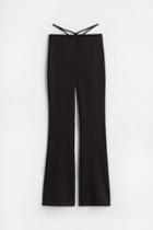 H & M - Jersey Jazz Pants - Black
