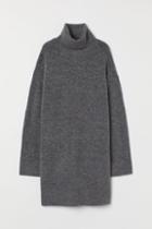 H & M - Turtleneck Sweater - Gray