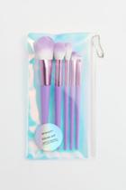 H & M - 5-pack Makeup Brushes For Eyes And Face - Purple