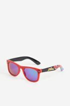 H & M - Sunglasses With Motif - Red