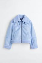 H & M - Fleece-lined Jacket - Blue