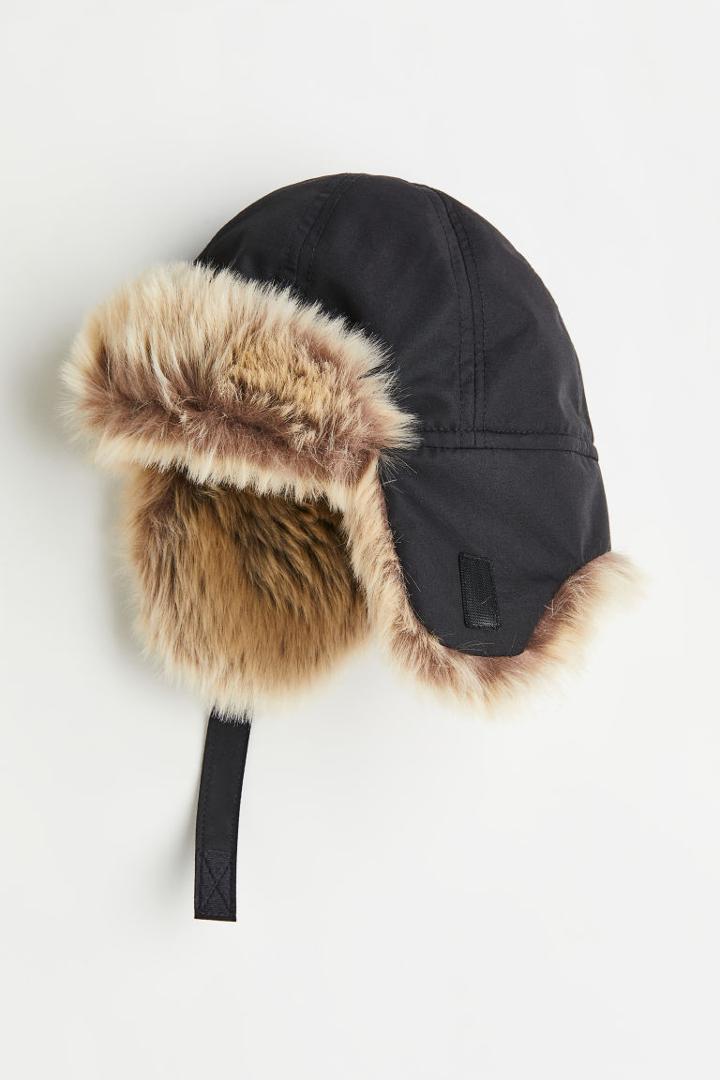 H & M - Water-repellent Hat - Black