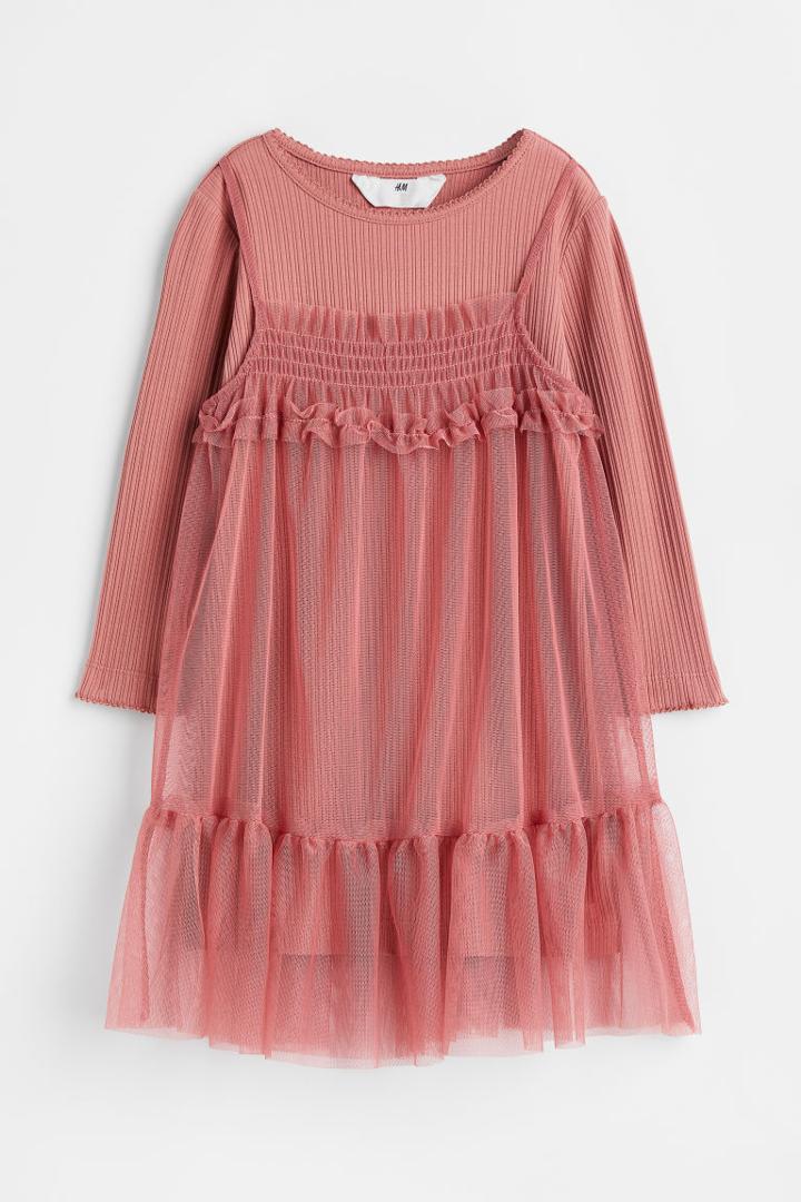 H & M - 2-piece Dress Set - Red