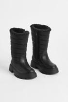H & M - Thermolite Padded Boots - Black