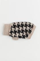 H & M - Jacquard-knit Dog Sweater - Beige
