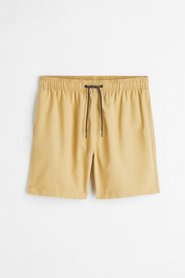 H & M - Swim Shorts - Yellow