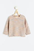 H & M - Purl-knit Cotton Sweater - Gray