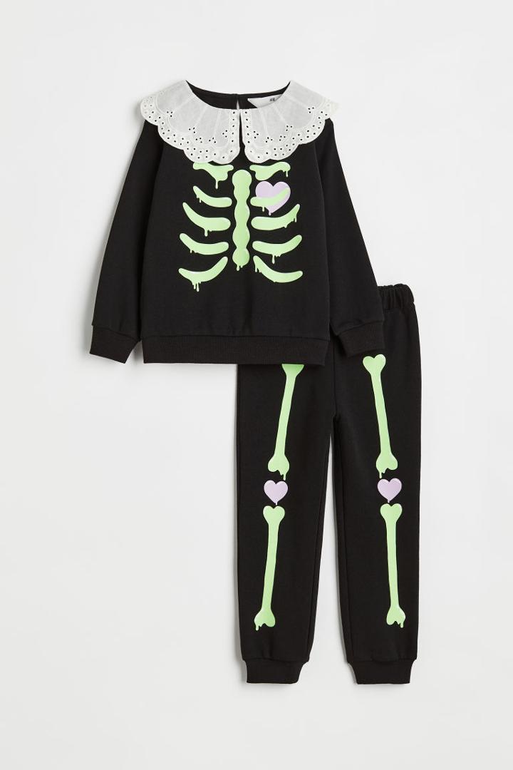 H & M - 2-piece Set - Black