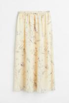 H & M - Calf-length Skirt - Beige