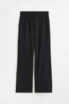 H & M - Straight-cut Sweatpants - Black