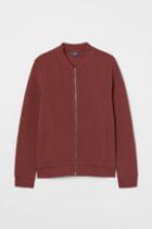H & M - Cardigan With Zip - Orange