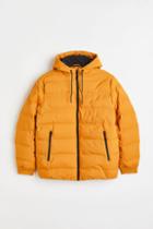 H & M - Water-repellent Puffer Jacket - Yellow