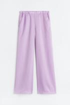 H & M - Loose Fit Pants - Purple