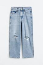 H & M - Baggy Fit Jeans - Blue