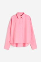 H & M - Oversized Shirt - Pink