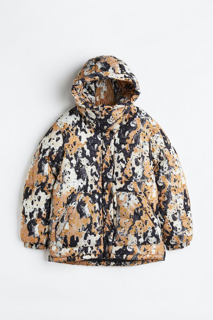 H & M - Insulated Puffer Jacket - Black
