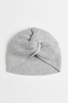 H & M - Knit Turban - Gray