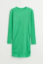 H & M - Jersey Dress - Green