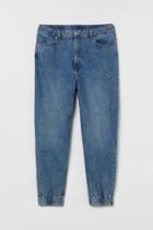 H & M - H & M+ Loose High Waist Jeans - Blue