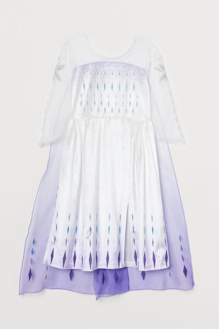 H & M - Frozen Costume Dress - Purple
