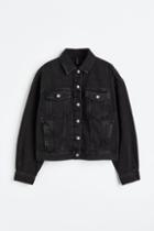 H & M - Denim Jacket - Black