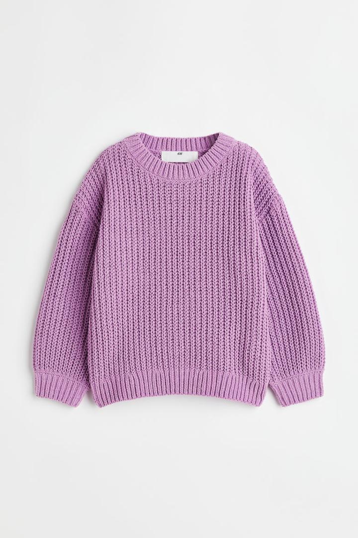 H & M - Jacquard-knit Sweater Vest - Gray