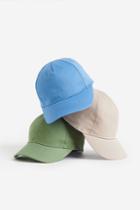 H & M - 3-pack Caps - Beige