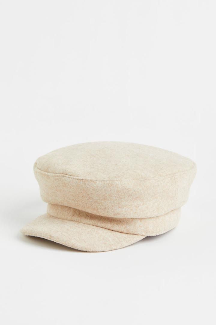 H & M - Newsboy Cap - Beige