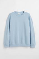 H & M - Relaxed Fit Sweatshirt - Blue