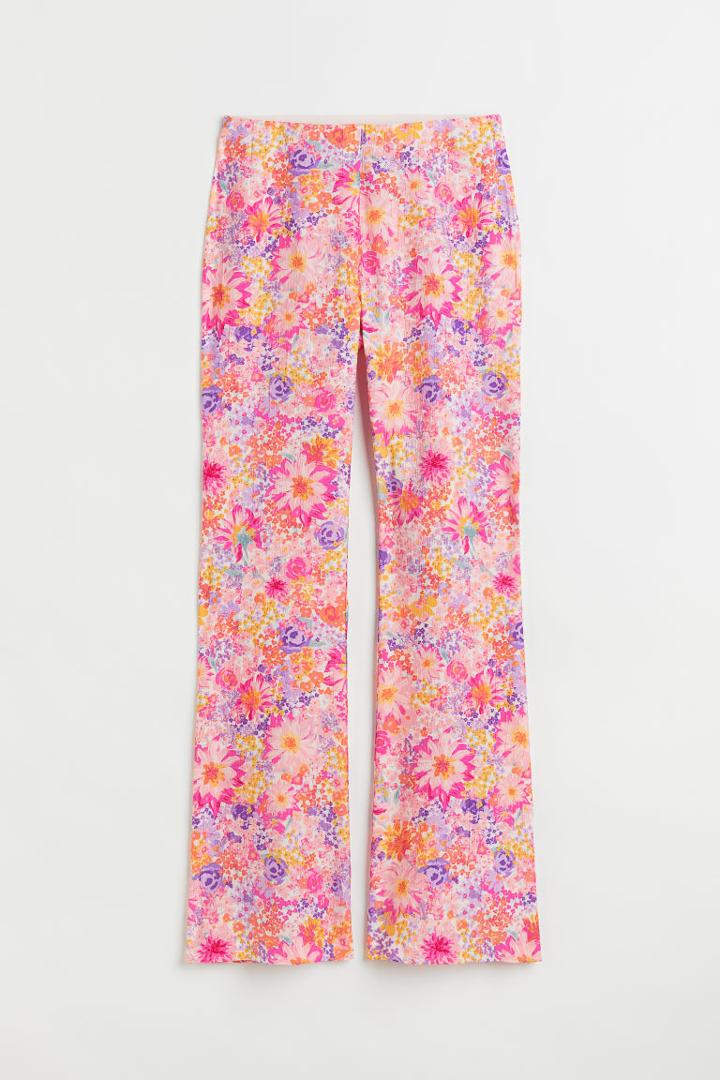 H & M - Flared Pants - Orange