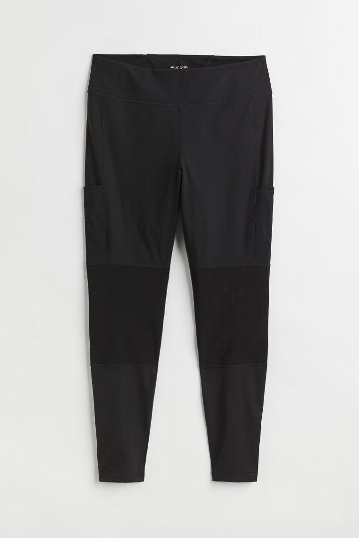 H & M - H & M+ Outdoor Leggings - Black