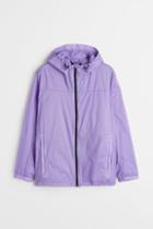 H & M - Water-repellent Windbreaker - Purple