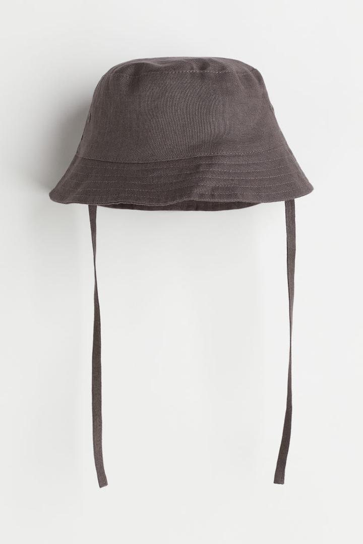 H & M - Sun Hat - Gray