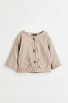 H & M - Cotton Jacket - Brown