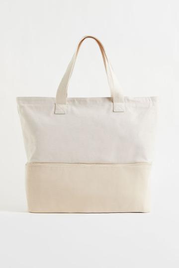 H & M - Picnic Bag With Insulating Compartment - Beige