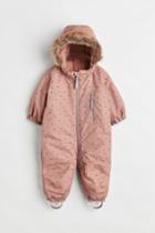 H & M - Water-repellent Snowsuit - Pink