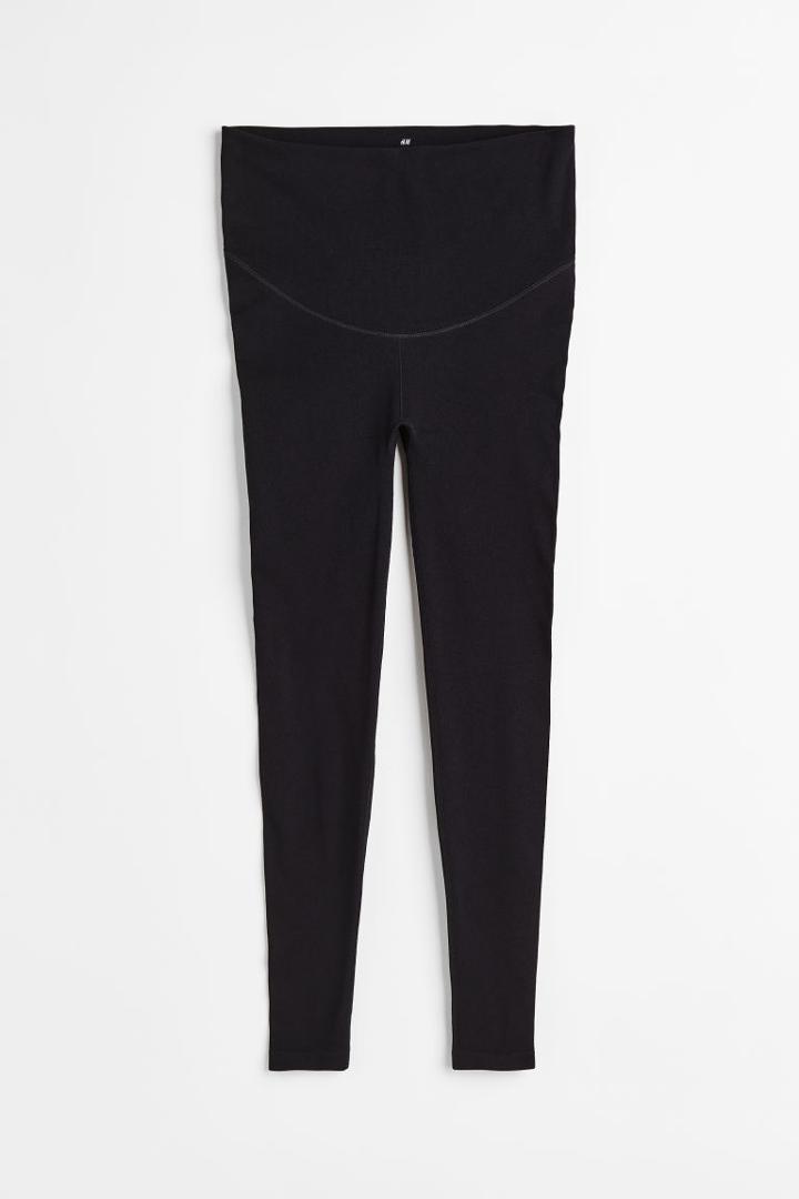 H & M - Mama Before & After Seamless Leggings - Black
