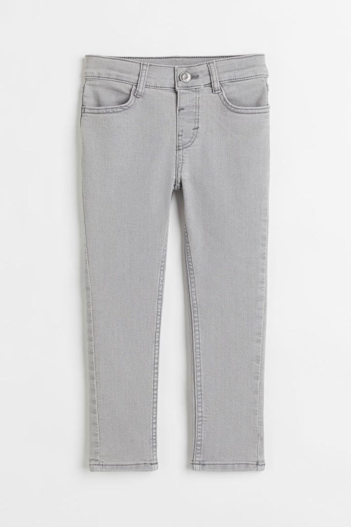 H & M - Superstretch Slim Fit Jeans - Gray