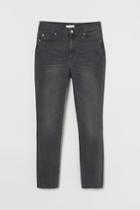 H & M - H & M+ Skinny High Jeans - Gray