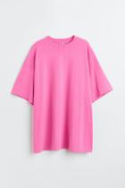 H & M - H & M+ Oversized T-shirt - Pink