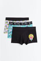 H & M - 3-pack Cotton Boxer Shorts - Turquoise