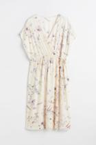 H & M - Mama Wrap Dress - Beige