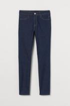 H & M - Skinny Regular Ankle Jeans - Blue