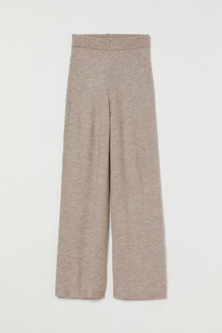 H & M - Knit Pants - Brown